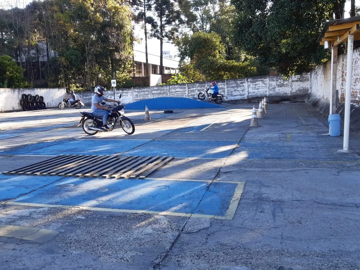 Inicio da Rampa de Moto